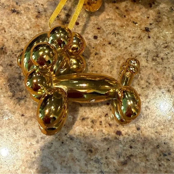 Bubble Lion gold ornament / figurine - Picture 4 of 5